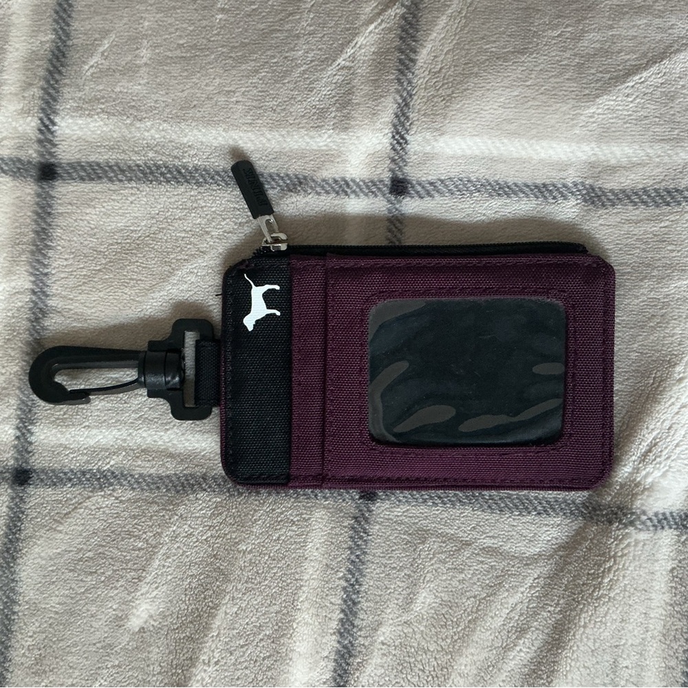 Victoria's Secret Purple and Black Key & Card Holder